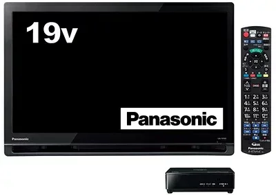 【中古】 パナソニック 19V型 ポータブル 液晶テレビ プライベート・ビエラ ブラック UN-19CF9-K