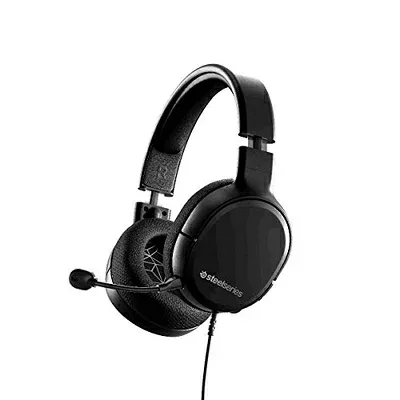 【中古】 SteelSeries ゲーミングヘッドセット マイク付き 有線 密閉型 PC PS5 PS4 Switch 対応 Arctis 1 61427