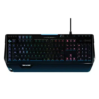 【中古】 Logicool G ロジクール G ゲーミングキーボード 有線 G910r タクタイル メカニカル キーボード 日本語配列 LIGHTSYNC RGB パームレスト 国内正規品【 限定壁紙ダウンロード付き】 【 ファイナルファンタジーXIV 推奨周辺機器 】