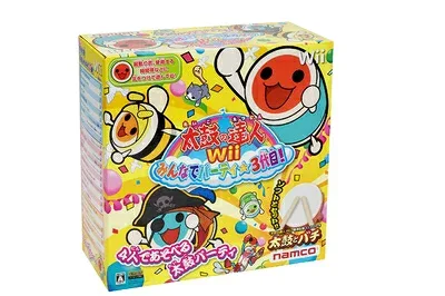 【中古】 太鼓の達人Wii みんなでパーティ☆3代目! (同梱版) ※外箱等はございません。