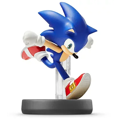 【中古】(新古品・未使用品) amiibo ソニック (大乱闘スマッシュブラザーズシリーズ)