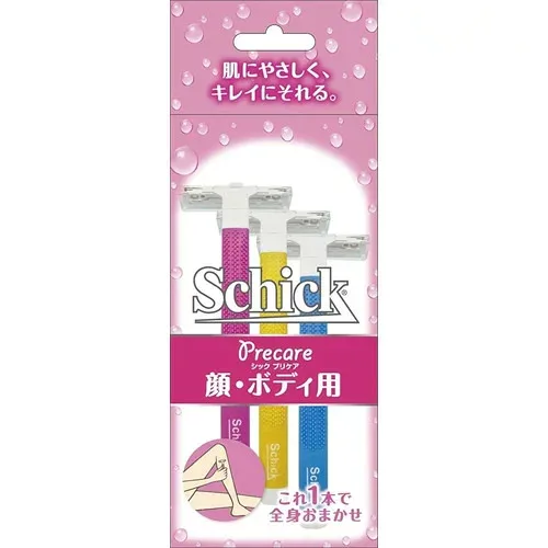シック Tディスポ 顔・ボディ用(3本入)【除毛/脱毛】