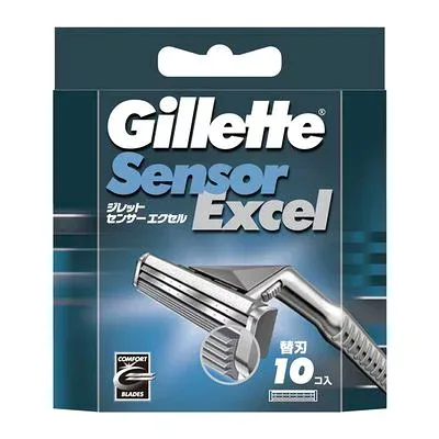 ジレット センサーエクセル専用替刃【替刃10個入】(P&Gジャパン)【MEN'S】【シェービング】