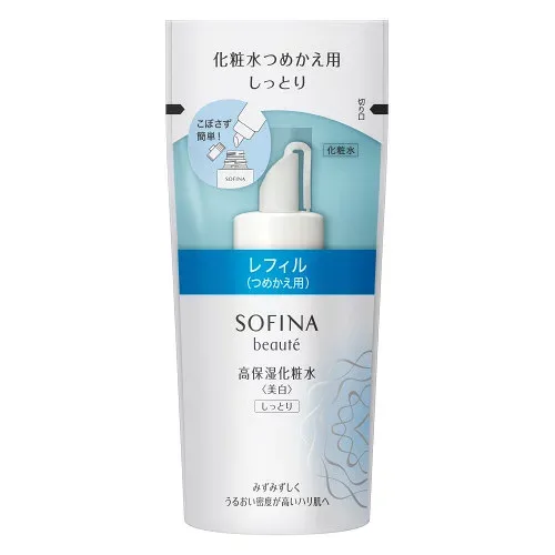 ソフィーナボーテ 高保湿化粧水(美白)しっとり つめかえ用 【130ml】(花王)【フェイスケア/基礎化粧品】