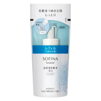 ソフィーナボーテ 高保湿化粧水(美白)しっとり つめかえ用 【130ml】(花王)【フェイスケア/基礎化粧品】