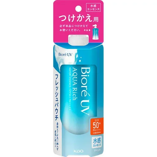 ビオレUV アクアリッチ ウォータリーエッセンス フレッシュパウチ つけかえ用 【120g】(花王)