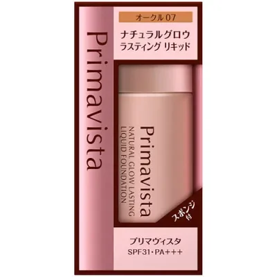 ソフィーナ プリマヴィスタ ナチュラルグロウ ラスティング リキッド オークル07 【30mL】(花王)