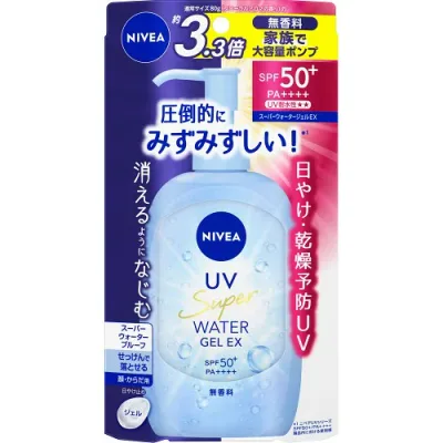 ニベアUV ウォータージェルEX ポンプ 【270g】(花王)
