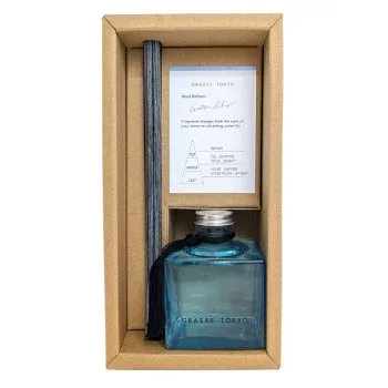 GRASSE TOKYO グラーストウキョウ リードディフューザー 200ml ウォーターリリー gtdi-008【メーカー直送:代金引換不可:同梱不可】【北海道・沖縄・離島は配達不可】