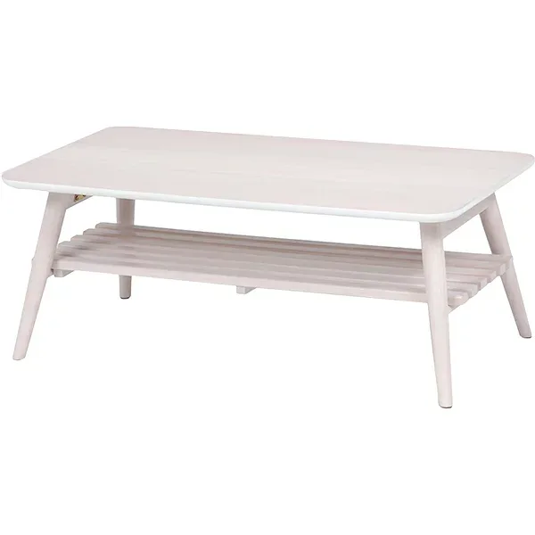 折れ脚テーブル (約)幅90×奥行50×高さ35cm MT-6921WS 萩原