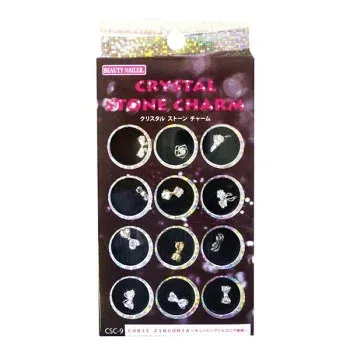 ビューティーネイラー クリスタル ストーン チャーム CSC-9【配送方法:メール便/同梱不可/代引不可/日時指定不可】【北海道・沖縄・離島は配達不可】