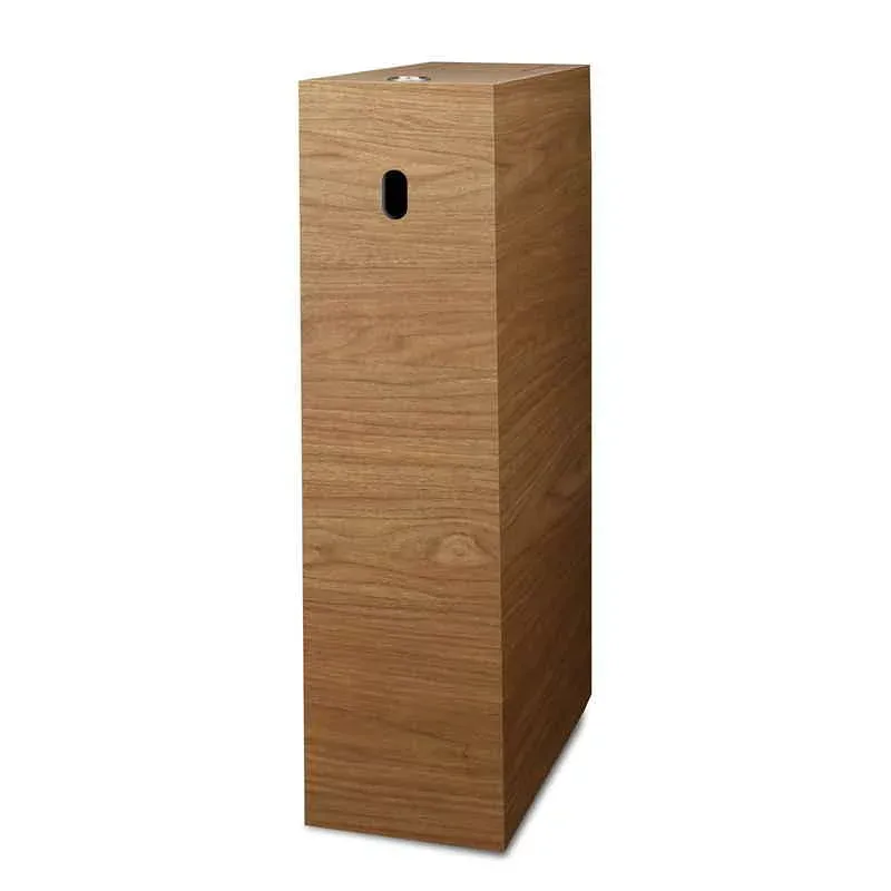 橋本達之助工芸 ゴミ箱 20L バスク ダストBOX スリムタワー ブラウン