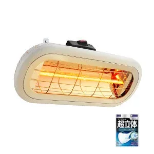 お風呂ヒーター HEAT-S-101WA 100V 1000W 吊下げ・壁付け両用モデル