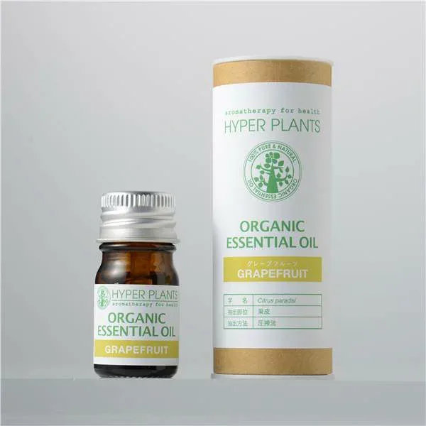 ハイパープランツ エッセンシャルオイル オーガニック グレープフルーツ 5ml - 彩生舎