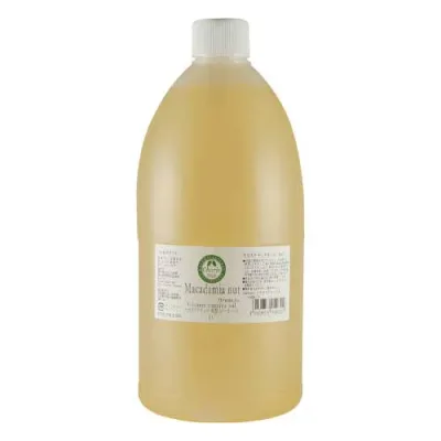 カリス キャリアオイル マカデミアナッツ精製 オーガニック 1L (品番:4990) - カリス成城