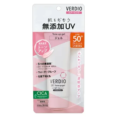 ベルディオ UVトーンアップジェル シアーピンク 70g - 近江兄弟社