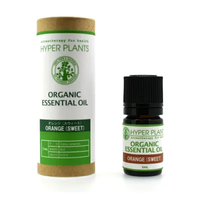 アロマオイル 精油 ハイパープランツ HYPER PLANTS オレンジ (スイート) 5ml オーガニック エッセンシャルオイル アロマ オイル