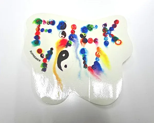 【Supreme Ying Yang Sticker FUCK YOU シュプリーム ステッカー】