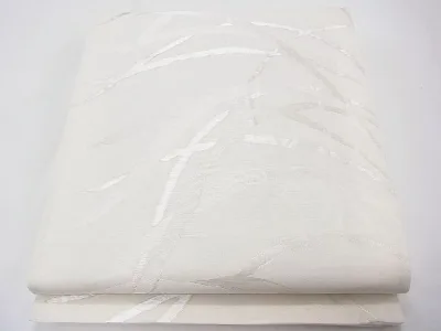 平和屋着物■夏物 六通柄袋帯 芝草文 銀糸 逸品 CAAH4846fb