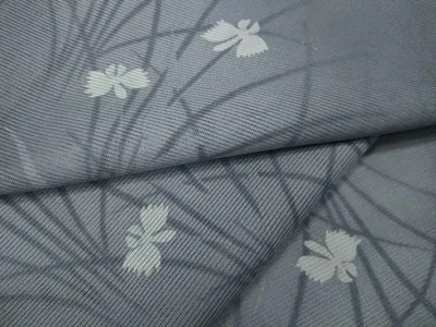 平和屋着物*夏物 小紋 絽 草花文 暈し染め やまと誂製 洗える着物 CAAW3134ut