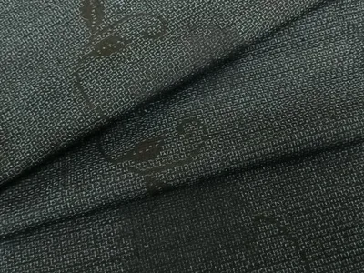 平和屋着物●上質な紬 100亀甲 雪輪唐草文 正絹 逸品 AABF0435fy