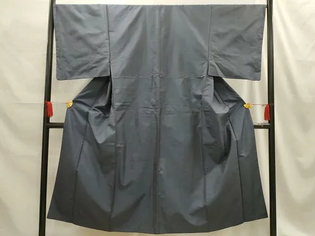 平和屋着物■男性 紬 100亀甲 総詰め 正絹 逸品 AABE6121sx
