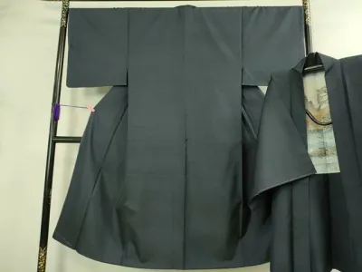 平和屋着物●極上 男性 本場大島紬 アンサンブル 120亀甲 総詰め 逸品 未使用 DZAB3411kh6