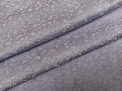 平和屋着物●上質な色無地 唐草地紋 蘇色 正絹 逸品 AABG7324ph