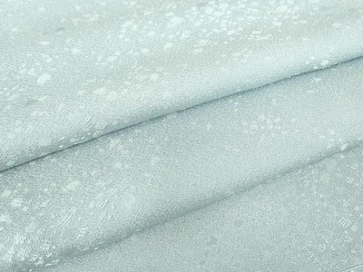 平和屋着物●上質な色無地 霞地紋 水色 正絹 逸品 未使用 DABE4028az