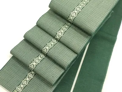 平和屋着物●男性 角帯 変わり間道 綿 逸品 未使用 DABE1666op