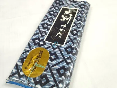 平和屋着物*夏物 男性 浴衣 反物 着尺 菱繋ぎ 綿 未使用 DABD7229zzz