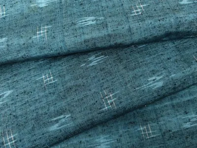 平和屋着物▽上質な紬 単衣 琉球絣文様 正絹 逸品 AABI7165cs