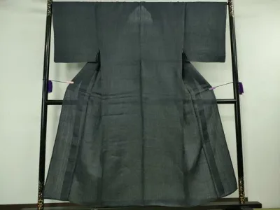 平和屋本店*極上 夏物 男性 重要無形文化財 本場宮古上布 苧麻 100亀甲 総詰め 大丸扱い 逸品 未使用 DZAB8397kh6