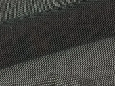 平和屋着物*夏物 色無地 紗 暗黒色 正絹 逸品 CABJ9690xi