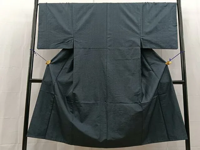 平和屋着物■男性 本場大島紬 100亀甲 総詰め 正絹 逸品 BAAX9785yc