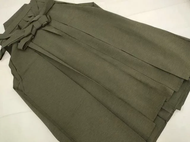 平和屋着物*夏物 男性 行灯袴 紗 霞文 正絹 逸品 AABK8793st