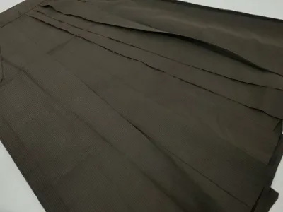 平和屋着物●男性 行灯袴 縞 正絹 逸品 DABI9191ud