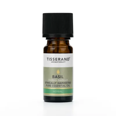 ティスランド バジル 精油 9ml ピュアエッセンシャルオイル エシカリー ロバートティスランド BASIL メボウキ油 ヴィーガン 英国製