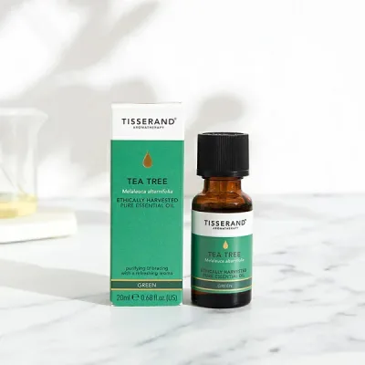 TISSERAND ティーツリー 精油 EH 20ml エシカリー ピュアエッセンシャルオイル ティーツリー葉油 ティートリー ビーガン ロバートティスランド