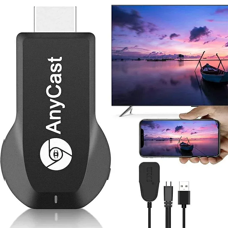 ミラキャスト iOS/Android ミラーリング Anycast ドングルレシーバー hdmi wifi Airplayレシーバ Miracast ワイヤレスドングル Chrome