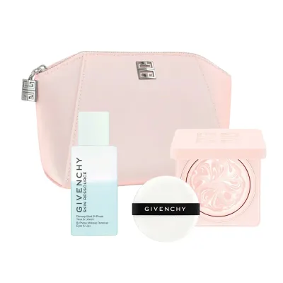 数量限定 ジバンシイ GIVENCHY スプリング スキンケア キット (アイコニック ピンク ポーチ付き)