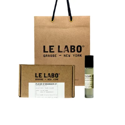 Le Labo ル ラボ LIQUID BALM (リキッド バーム) FLEUR D'ORANGER 27 (フルール ドランジェ 27 ) 9mL ショッパー付き プレゼント ギフト 【公式BOXラッピング】紙袋ショッパー付き 誕生日 母の日