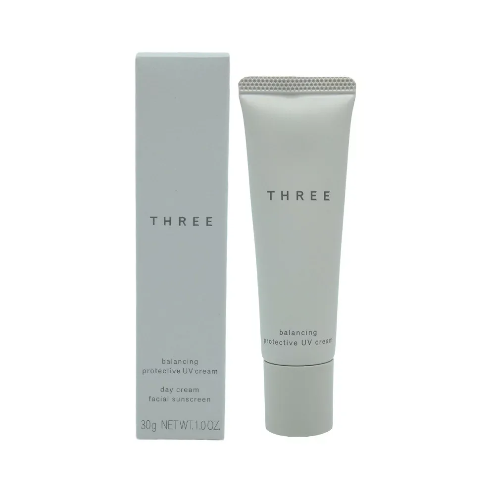 THREE(スリー) バランシング プロテクティブ UV クリーム 30g/SPF40・PA+++/UV耐水性★★