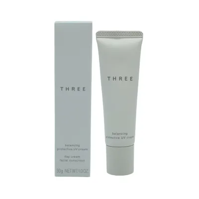 THREE(スリー) バランシング プロテクティブ UV クリーム 30g/SPF40・PA+++/UV耐水性★★