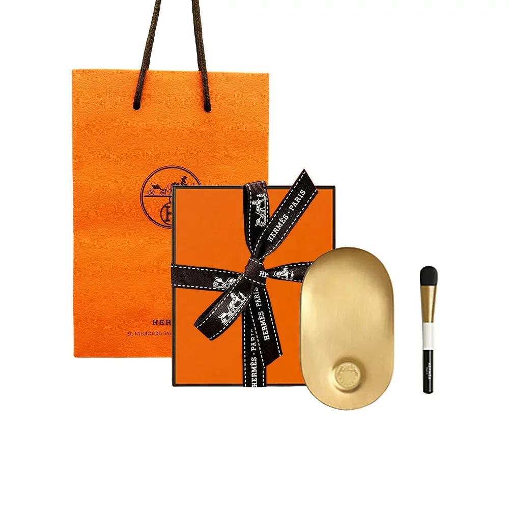 Hermes エルメス プラン エア レ ウティドゥタンシュール-メジュール ・パレット・アプリケーター 誕生日 プレゼント ギフト ショッパー付き 贈り物