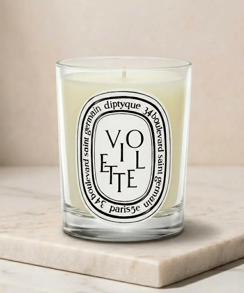 ディプティック(diptyque) クラシック キャンドル ヴィオレット 190g/燃焼時間約50時間/キャンドル