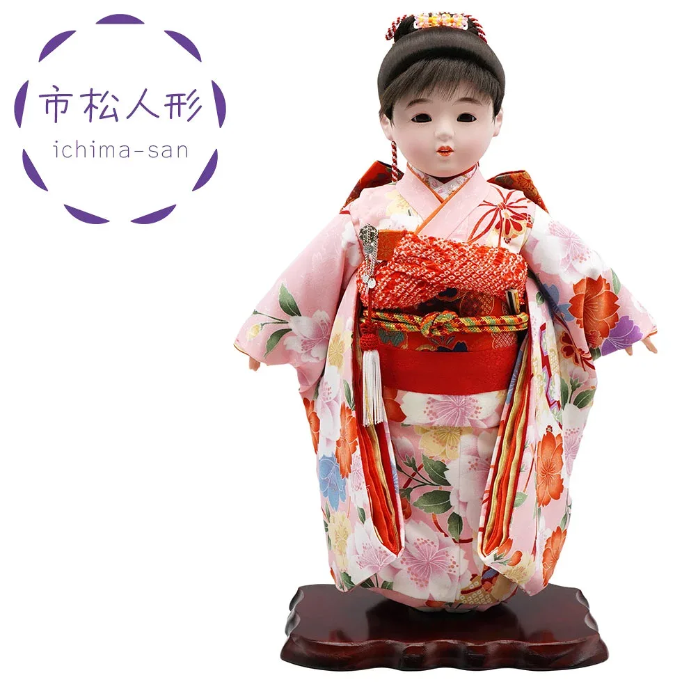 かわいいイマドキの市松人形 13号 ポニーテール 8-21 いちまさん/ひなまつり/雛人形/ひな人形/雛祭り/初節句/お祝い
