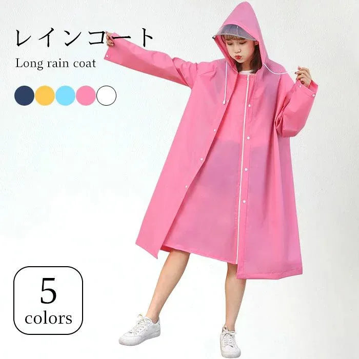 メ レディース レインスーツ ロング 雨具 ロングレインコート つば広 大きいサイズ 自転車 レインウエア ポンチョ ロングタイプ
