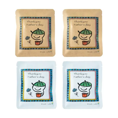 Misaki cafe ドリップパックコーヒー 10g×4個 ドリップコーヒー father's Day お礼 感謝 fullcity フルシティロースト 父の日