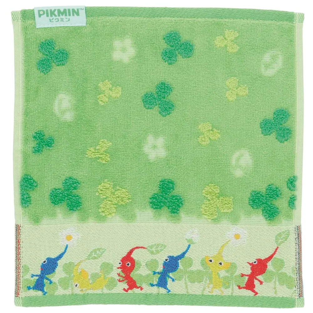 任天堂 ピクミン ピクミンワールド ハンカチ ミニタオル 約25×25cm 抗菌防臭加工 丸眞